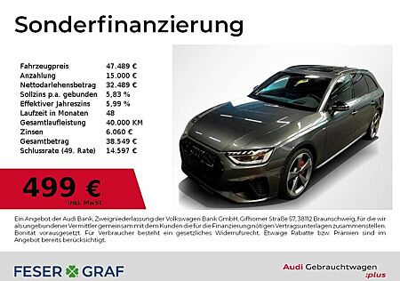 Audi A4 Avant 40 TDI qu S Line Int Pano,Navi,Leder,HUD