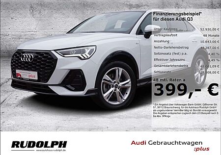 Audi Q3 Sportback 40 TFSI qu. S line LED PANO ACC AHK