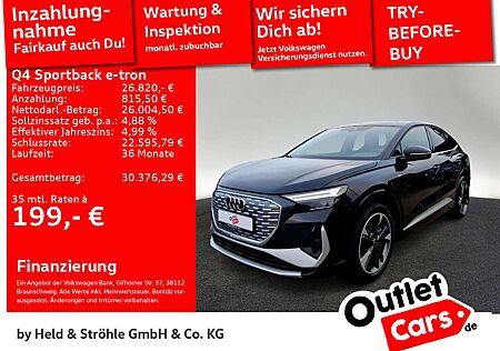 Audi Q4 e-tron 40 S-Line LED NAVI PANO