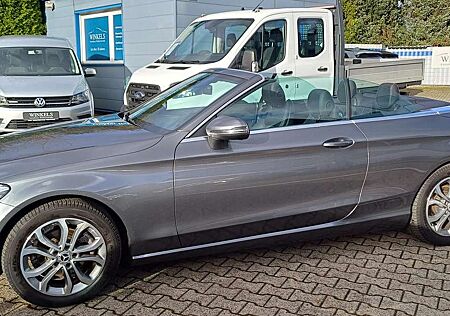 Mercedes-Benz C 180 Cabrio-Klimaaut-Navi-Leder-Sitzhzg-PDC-LED-17Zoll