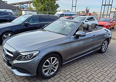 Mercedes-Benz C 180 Cabrio-Klimaaut-Navi-Leder-Sitzhzg-PDC-LED-17Zoll