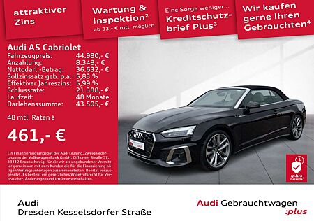 Audi A5 40 TFSI Q. S-Line AHZV Kamera LED N