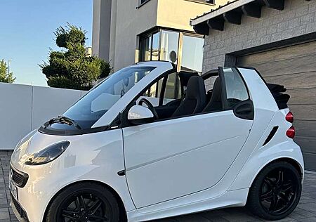 Smart ForTwo cabrio softouch BRABUS - Weiß - EZ 2015 - SHZ -
