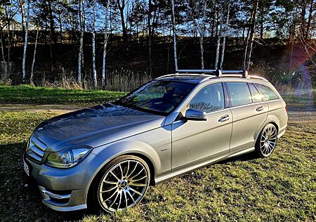 Mercedes-Benz C 350 AMG, 4Matic, Stdh, Sitzklima, Distr. ,Harmann,ILS,