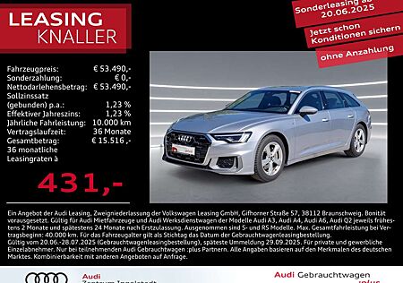 Audi A6 Avant 45 TDI qu S line MATRIX ACC 19" Kamera