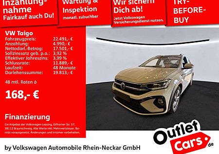 VW Taigo Volkswagen 1.0 TSI R-Line DSG Navi Kamera Matrix-LED