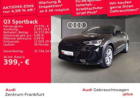 Audi Q3 35 TFSI S tronic LED VC DAB Leder
