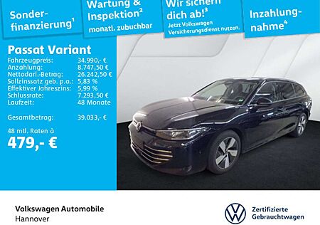 VW Passat Variant Volkswagen 2.0 TDI DSG Elegance AHK ACC Kame
