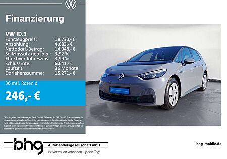 VW ID.3 Volkswagen Pro Performance Upgrade Automatik App-Conne