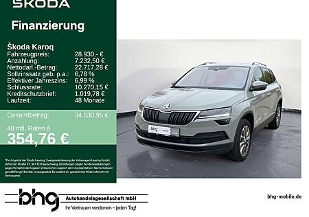 Skoda Karoq gebraucht kaufen Skoda Karoq 1.5 TSI DSG Clever