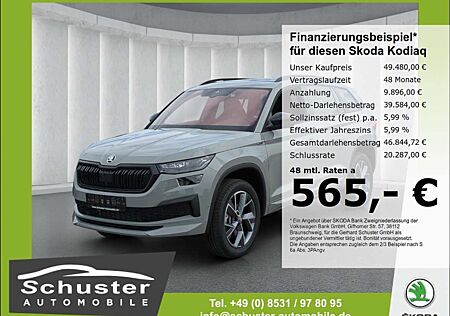 Skoda Kodiaq SPORTLINE 4x4 TDI*AHK Panodach R-Kam Navi