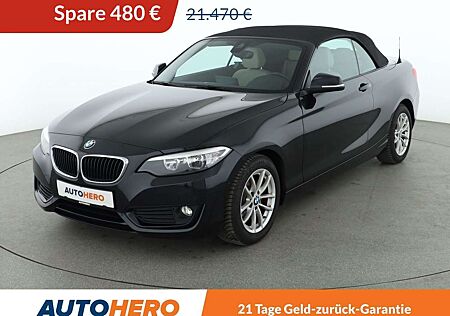 BMW 220i 220 Advantage Aut.*NAVI*TEMPO*CAM*SHZ*ALU*