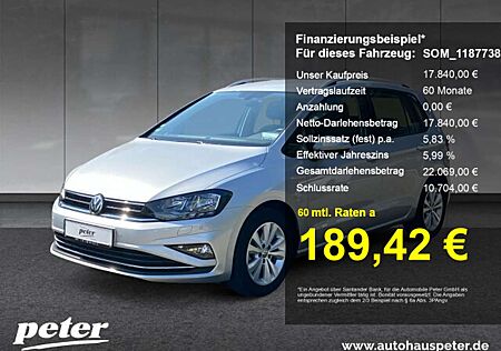 VW Golf Sportsvan Volkswagen VII 1.6 TDI Comfortline Climatronic Sitzheizung