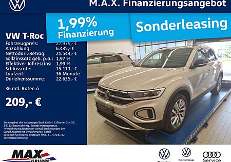 VW T-Roc Volkswagen 1.5 TSI DSG MOVE LED+KAM+PDC+DCP+ACC+LANE