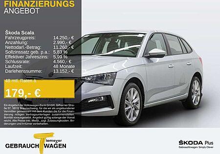 Skoda Scala 1.0 TGI STYLE LM17 NAVI PDC+ KAMERA SITZH