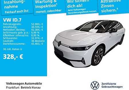 VW ID.7 Volkswagen GTX 4-Motion IQ.DRIVE HUD IQ.LIGHT Anschluß