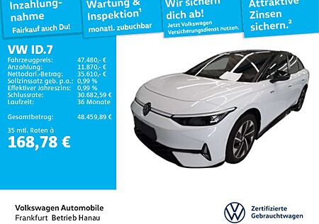 VW ID.7 Volkswagen GTX 4-Motion IQ.DRIVE HUD IQ.LIGHT Anschluß
