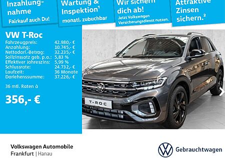 VW T-Roc Volkswagen 1.5 TSI DSG R-Line Navi IQ.Light FrontAssi