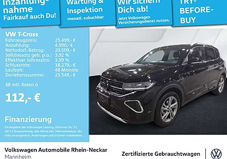 VW T-Cross Volkswagen 1.5 TSI R-Line AHK Navi Kamera DSG LED-M