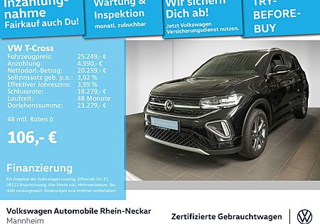 VW T-Cross Volkswagen 1.5 TSI R-Line AHK Navi Kamera DSG LED-M