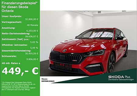 Skoda Octavia Combi RS FIRST EDITION TSI DSG AHK PANO LED APP NA