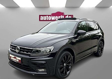 VW Tiguan Volkswagen 2.0 TDI 4M DSG R LINE BLACK PANO AHK LED 20Z CAM