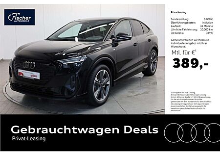 Audi Q4 e-tron gebraucht kaufen Audi Q4 e-tron Sportback 45 S line RFK/Matrix/W-Pumpe