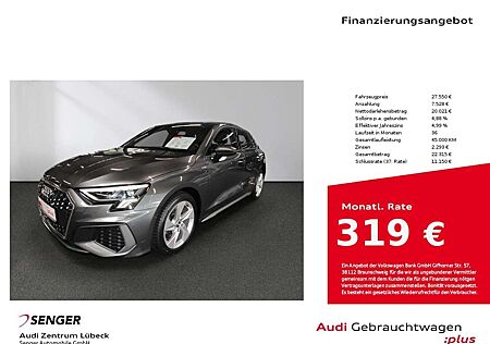Audi A3 35 TDI S Line S tronic Navi LED GRA