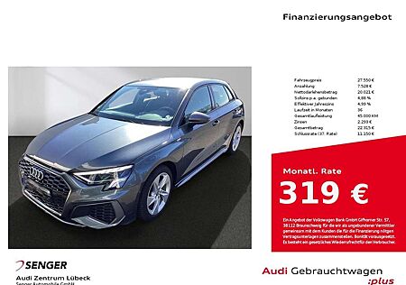 Audi A3 35 TDI S Line S tronic Navi LED GRA