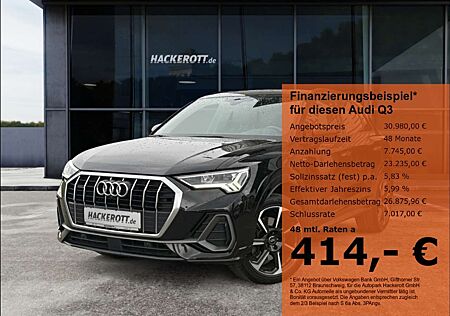 Audi Q3 2.0 40 TFSI quattro S-line PDC 360°Kamera Navi LED