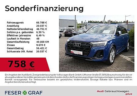 Audi Q7 50 TDI S line Ext/Matrix/Pano/HuD/AHK/Air/Luft/20