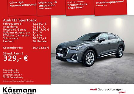 Audi Q3 S line 35TFSI LED AHK NAV ACC VIRT