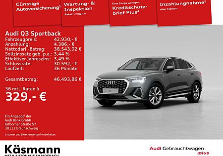 Audi Q3 S line 35TFSI LED AHK NAV ACC VIRT