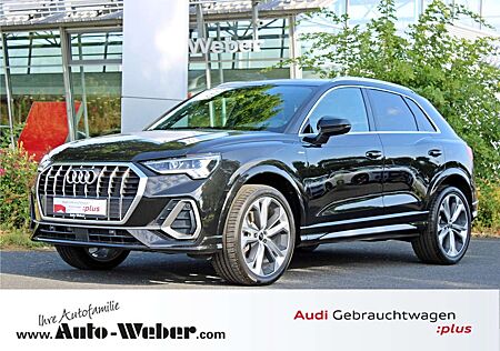 Audi Q3 40TFSI qu S LINE AHK STANDHZ LED ACC VC NAV+
