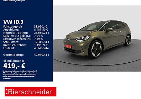 VW ID.3 Volkswagen Pro S 20 DCC MATRIX HuD 360