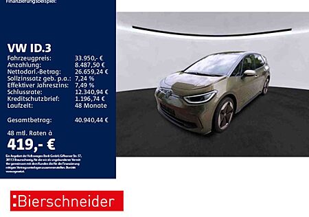 VW ID.3 Volkswagen Pro S 20 DCC MATRIX HuD 360