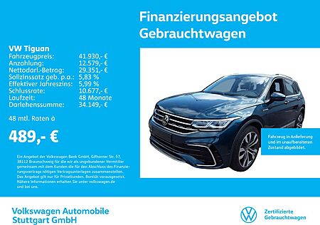 VW Tiguan Volkswagen R-Line 2.0 TDI DSG Navi Kamera AHK Stdhzg