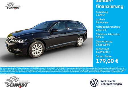 VW Passat Variant Volkswagen 2.0 TDI DSG Business AHK NAVI ACC