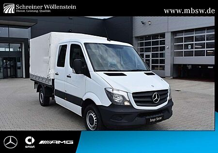 Mercedes-Benz Sprinter 314 Pritsche Plane DoKa *PLANE*KLIMA*