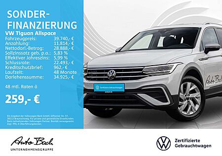 VW Tiguan Allspace Volkswagen 2.0 TDI DSG Life, Navi, LED, Rüc