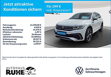 VW Tiguan Allspace Volkswagen R-Line 2.0 TDI 147 kW DSG 4Motion