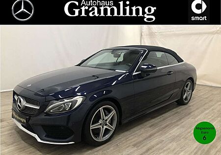 Mercedes-Benz C 200 Cabrio AMG Navi*AHK*LED*AIRSCARF*PTS*Sitzh