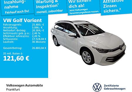 VW Golf Variant Volkswagen Golf VIII Variant 1.5 TSI Life Navi LED DAB+ Fro