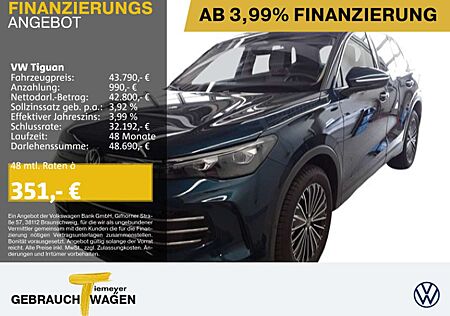 VW Tiguan Volkswagen 2.0 TDI DSG ELEGANCE LM19 AHK ST.HEIZ PAN