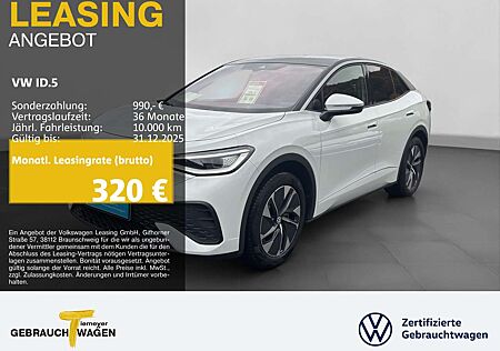 VW ID.5 Volkswagen PRO 286PS AHK MATRIX NAVI WÄRMEPUMPE