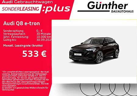 Audi Q8 e-tron 55 S LINE+AHK+HEAD UP+HD MATRIX+SPORTS