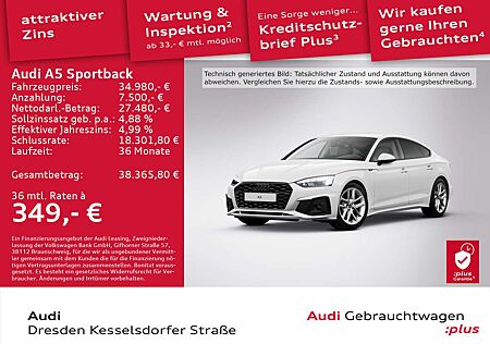 Audi A5 35 TDI S-Line Business Kamera LED