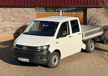 VW T5 Transporter Volkswagen Pritsche Doppelkabine lang 4Motion*1.Hand*MwSt*