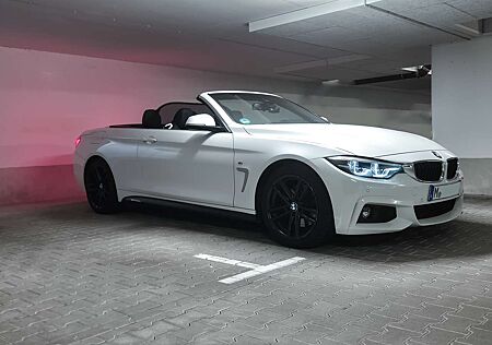 BMW 430i 430 Cabrio M-Sport VOLLAUSSTATTUNG + M-Perform. + 8-fach bereift