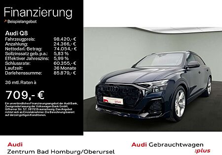 Audi Q8 55 TFSI e quattro S line*Navi*Matrix*Alu*AHK*